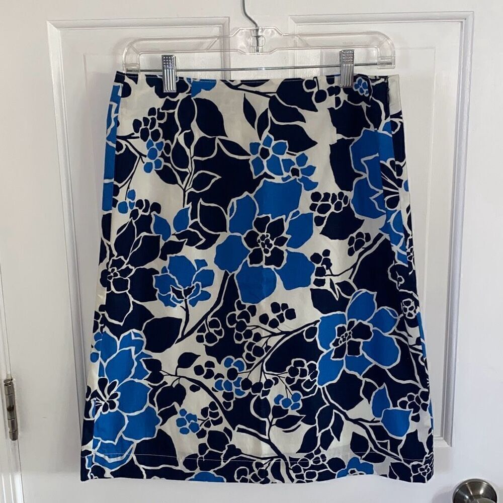 🔥3/$20🔥 G.H. Bass cotton floral skirt size 4